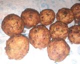 चीजी राईस बॉल्स (Cheesy rice balls recipe in Hindi) रेसिपी चरण 6 फोटो