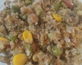A picture of step 4 of Hot-hot quinoa hot dogs with nutri &flax.
