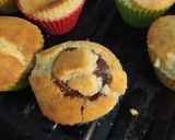 Foto del paso 5 de la receta: Cupcakes rellenos con manjar y Nutella🧁
