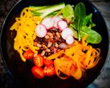 A picture of step 3 of Pantry/Fridge Raid Winter Salad.