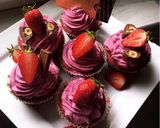 Vörösbársony (red velvet) muffin recept fázis 6 fotója