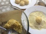 Gluténmentes sajtgolyó
