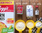 Gambar langkah 1 resipi Cornflakes crunchy.