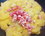 Foto del paso 1 de la receta: Tortilla de Patatas rellena de  Bacon