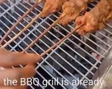 A picture of step 6 of BBQ Suya.