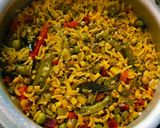 A picture of step 5 of Arhar Dal Masala Khichdi.