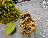 A picture of step 5 of Veg Tandoori Platter.