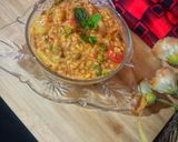 A picture of step 8 of Vegetable oats khirchi.