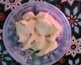 Foto langkah ke 2 dari resep Pudding Roti Mangga MPASI 11+.