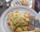Foto del paso 4 de la receta: Palitos veganos de tofu con arroz primavera