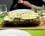Foto del paso 2 de la receta: Lasagna de pollo, champignon y berenjena 🍗
