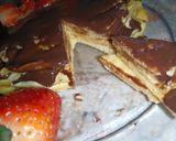 A picture of step 7 of Pancake strawberry and chocolate ❤️.