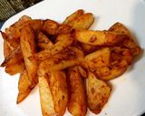 Fűszeres héjas sült burgonya recept fázis 4 fotója