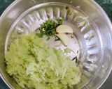 A picture of step 1 of Tzatziki Dip.