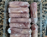 Foto del paso 4 de la receta: Rollitos de york y salmón