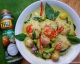รูปขั้นตอนการทำที่ 3 ของ แกงเขียวหวานหมูสับไข่เค็ม