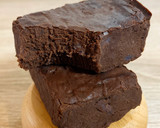 A picture of step 4 of Clean Purple Sweet Potato Brownies with Rich Cocoa, Low Sugar, 93kcal/piece, Weight Loss Dessert.