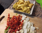 Foto del paso 1 de la receta: Patatas estilo "a lo pobre" en airfryer