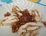 Foto del paso 26 de la receta: Pechuga de pollo rellena de berenjena y queso al horno