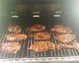 A picture of step 5 of Korean grilled chicken breasts.