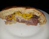 Stuffed corned beef in pretzel bread recipe step 6 photo