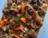 Foto langkah ke 5 dari resep Oseng Mercon Daging Sapi.