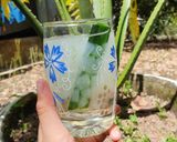 Hình bước làm 7 của món Nha đam nấu lá dứa đường phèn thanh mát