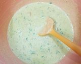 A picture of step 2 of Bread pakoda.