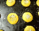 A picture of step 2 of Golden citrus crunch cookies.
