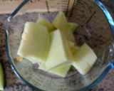 Foto del paso 2 de la receta Sopa de melón con yogur y menta