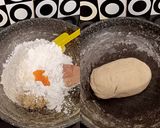 Foto langkah ke 5 dari resep Pempek Dos Rasa Udang Rebon.