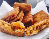 Foto langkah ke 11 dari resep Gabin Crackers isi Daging Cincang saos Bolognise.