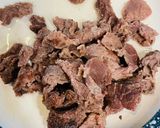 Gambar langkah 1 resipi Dendeng Daging Original.