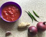 A picture of step 1 of Begun Pora/roasted aubergine/ baingan bhartha.