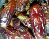 A picture of step 1 of Dates Fudge.