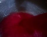 A picture of step 3 of Energy PBC (pomegranate, beetroot, carrot) juice.