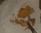 A picture of step 3 of Meen's Munchy Pancakes.