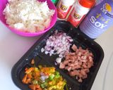 A picture of step 1 of Re-using leftover rice.