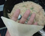 Foto langkah ke 4 dari resep Chicken Shrimp Wonton Soup (Pangsit Kuah Halal).