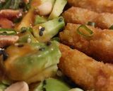Une image de l'étape 6 de Pokebowl poulet cacahuète.