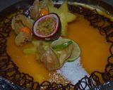Une image de l'étape 9 de Bavarois chocolat mangue passion.