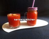 A picture of step 2 of Watermelon juice.