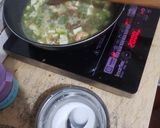 菜心料理之~牛肉海鮮羹or湯的食譜步驟3照片