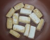 Hình bước làm 1 của món Đậu hũ sốt nước tương tỏi ớt (chay)