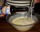 Une image de l'étape 4 de Pâte à crêpes à la bière.