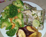 Foto del paso 9 de la receta: CURVINA horneada con un mojo de cilantro