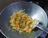 A picture of step 5 of Sev Tamatar ki Sabji.