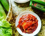 Hình bước làm 1 của món Thịt ba rọi nướng chấm sốt Hàn Quốc