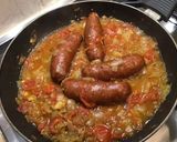 Une image de l'étape 11 de Diots du Jura fumés à la compotée de tomates, ail, oignon et origan.
