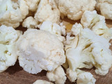 Pizza con masa de coliflor sin TACC
